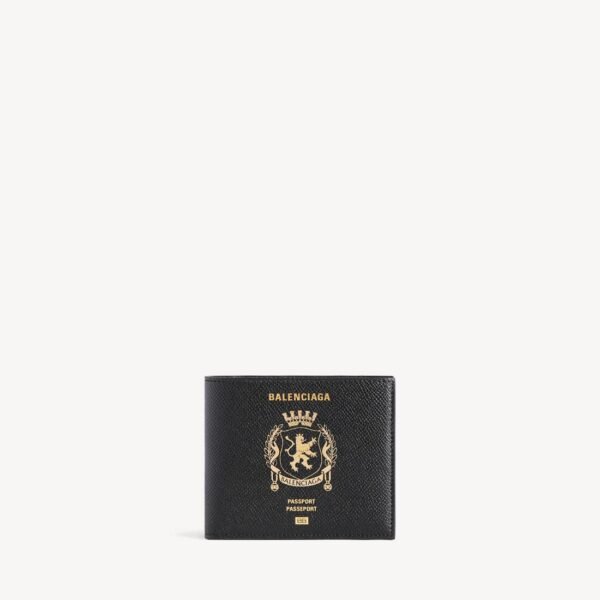 발렌시아가 Passport 스퀘어 폴디드 지갑 8463312AB4Y1000