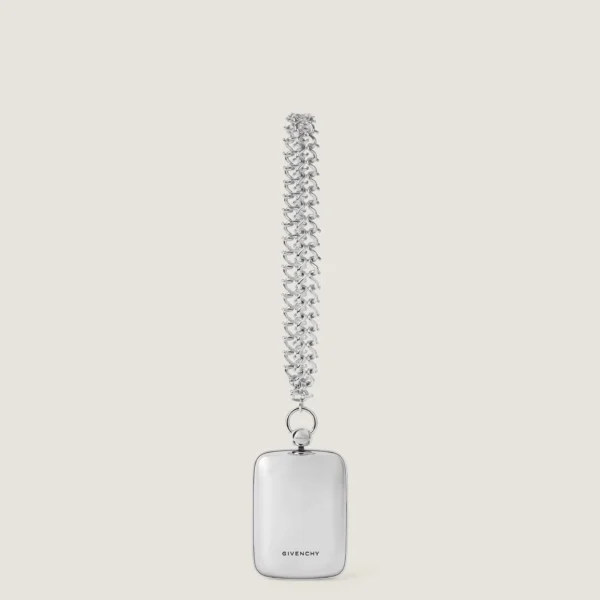 지방시 마이크로 이브닝 클러치 in metal 레더 체인 BB5151B2ED-040