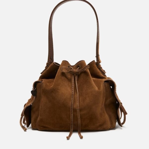 아크네 Multipocket 스웨이드 버킷백 A10468-295