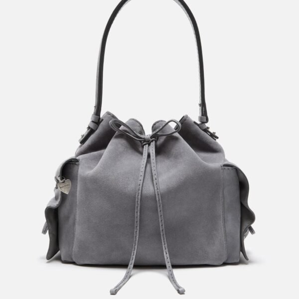 아크네 Multipocket 스웨이드 버킷백 A10468-AAA