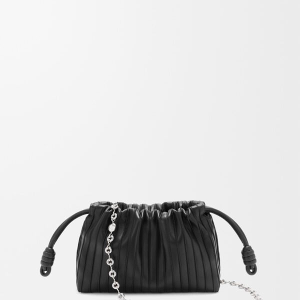 로에베 미니 Flamenco Pleats 퍼스 A411NBPX42-1100