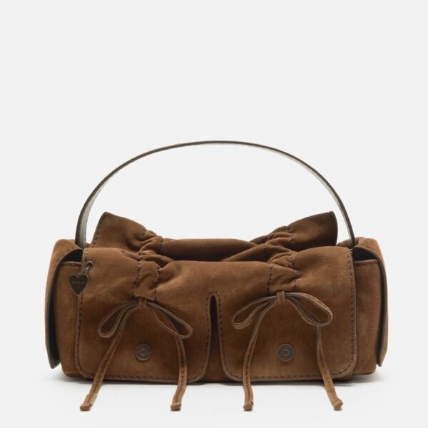 아크네 Multipocket 스웨이드 숄더백 C10258-295