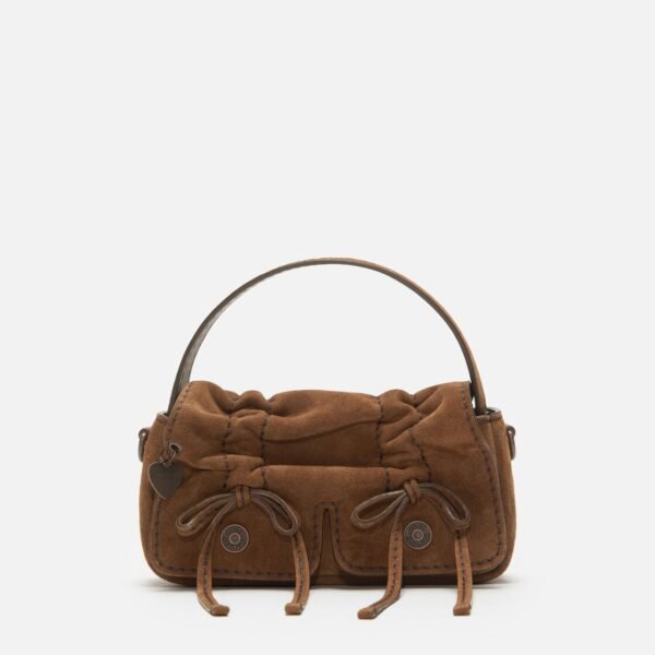 아크네 Multipocket 스웨이드 마이크로백 C10265-295