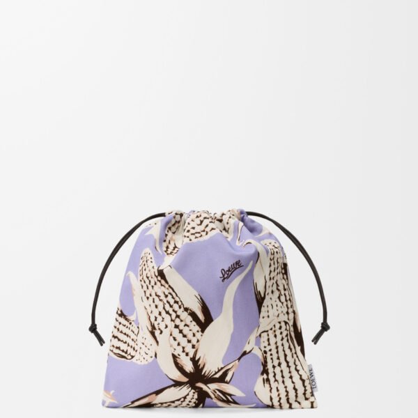 로에베 스몰 Drawstring 파우치 Corn C822057X61-2117