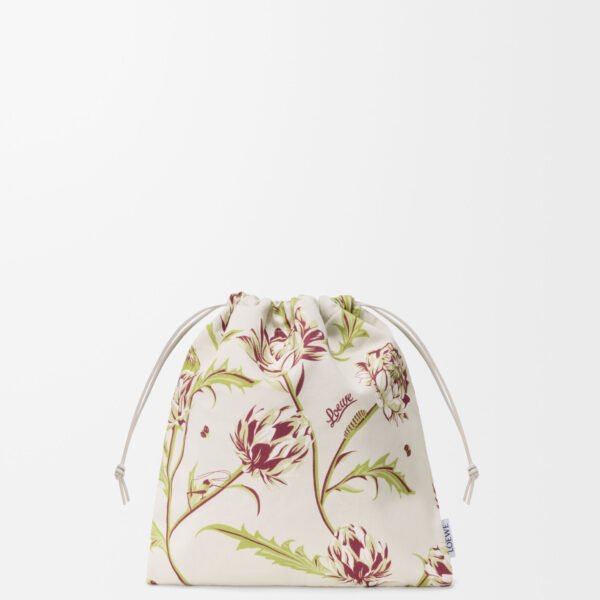 로에베 스몰 Drawstring 파우치 Artichoke C822057X62-1950