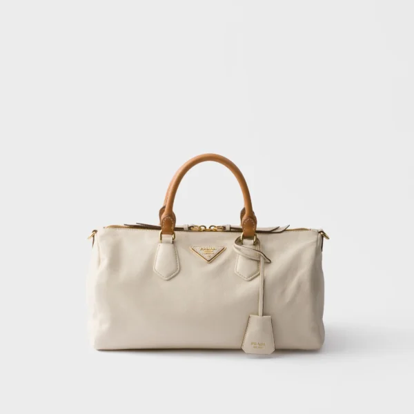 프라다 Prada Evasion 라지 레더 탑핸들백 1BB175_2ZQX_F0009_V_OOO