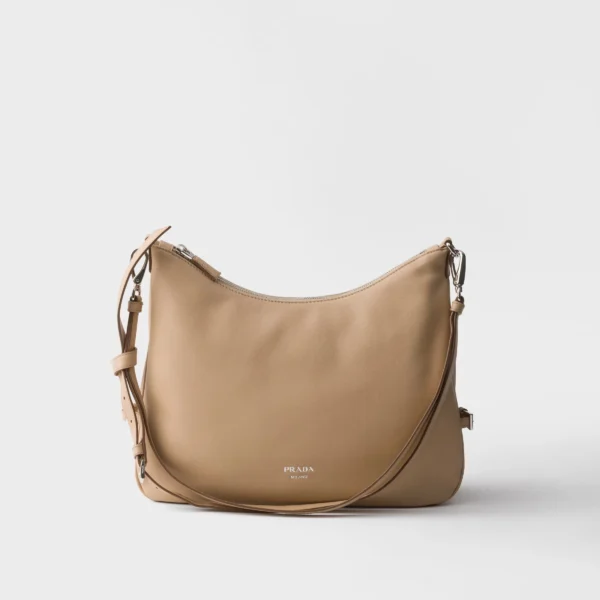프라다 Prada Fold 라지 레더 숄더백 1BC288_2CYS_F0036_V_OOO