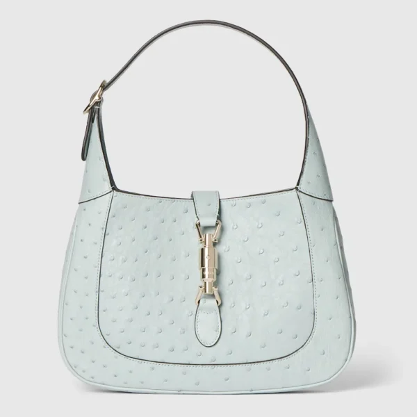 구찌 Gucci Jackie 1961 오스트리치 미디엄 백 820415EY00G4201