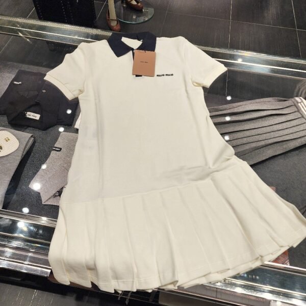 [아울렛] 미우미우 미니 폴로 원피스 MJA893 S000 14RW
