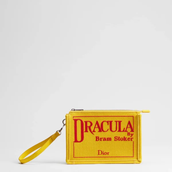 디올 파우치 triangle A5 2BTCA629JAA_H20E