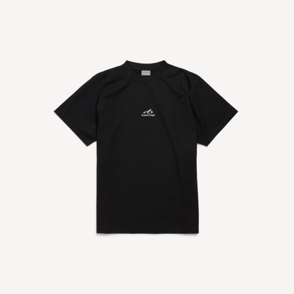 발렌시아가 남성 보디스 미디엄 핏 티셔츠 (블랙) 764235TUVO71000