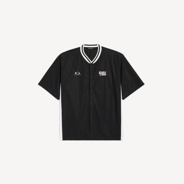 발렌시아가 남성 발렌시아가 | NBA 컬래버레이션 반소매 셔츠 (블랙) 864831TRM281000