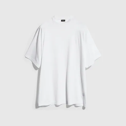 구찌 자수 경량 실크 저지 티셔츠 A000F5XJH3P9000