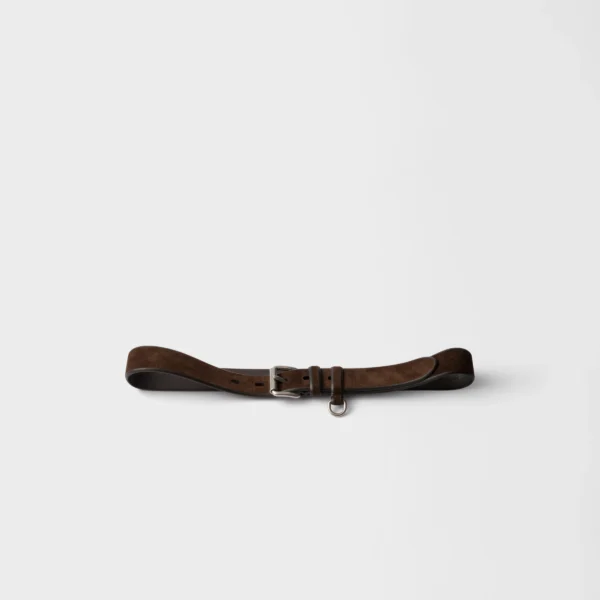 프라다 스웨이드 벨트 1CM301_754_F0003