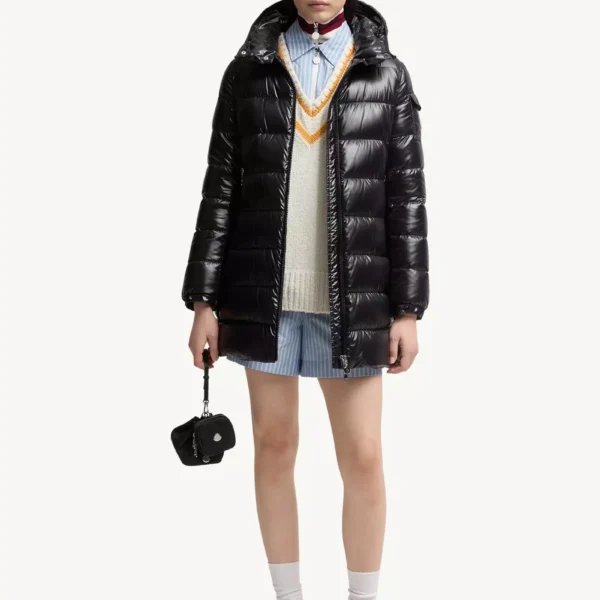 몽클레어 쿠르셀 후디드 미드 랭스 다운 재킷 L20931C00008597Z8999